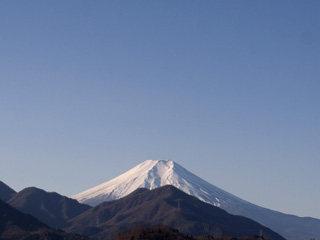 2013年1月21日の富士山写真