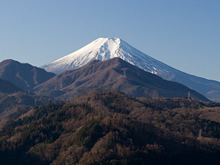 2012年1月13日の富士山写真