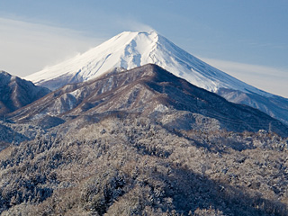 2012年1月25日の富士山写真