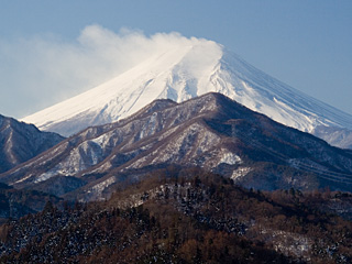 2012年1月27日の富士山写真