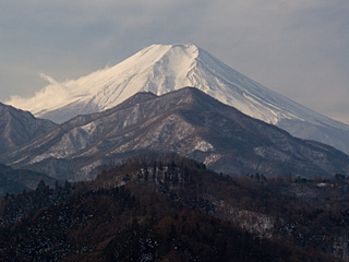 2012年1月28日の富士山写真