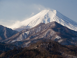 2012年1月29日の富士山写真