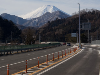 2012年1月30日の富士山写真