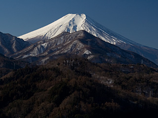 2012年2月3日の富士山写真