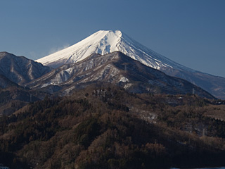 2012年2月4日の富士山写真