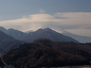 2012年2月13日の富士山写真