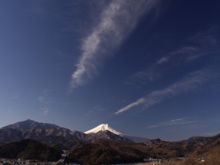 2012年2月19日の富士山写真