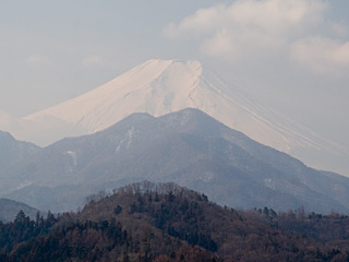 2012年2月22日の富士山写真