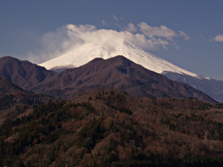 2012年4月4日の富士山写真