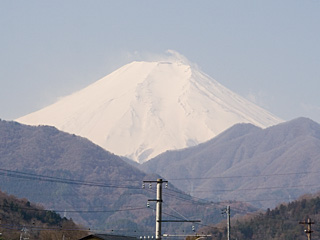 2012年4月5日の富士山写真