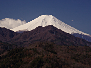 2012年4月7日の富士山写真