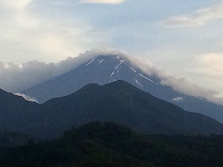 2012年7月15日の富士山写真