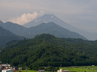 2012年7月25日の富士山写真