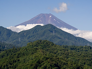 2012年8月5日の富士山写真