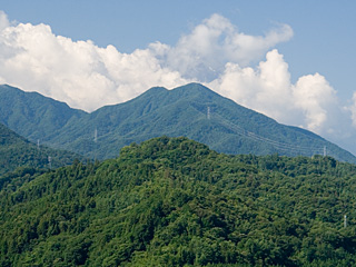 2012年8月7日の富士山写真