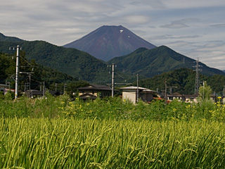 2012年8月16日の富士山写真