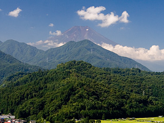 2012年8月20日の富士山写真