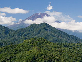 2012年8月22日の富士山写真