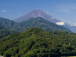 2012年8月24日の富士山写真