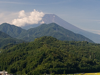 2012年9月5日の富士山写真