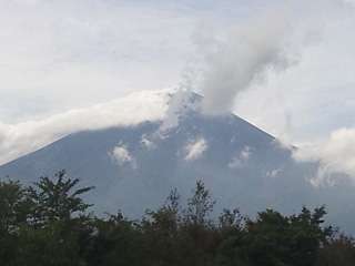 2012年9月30日の富士山写真