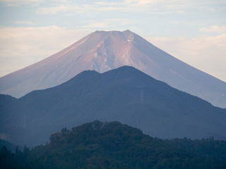 2012年10月6日の富士山写真