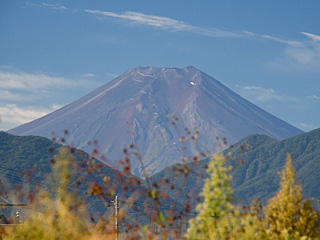 2012年10月13日の富士山写真