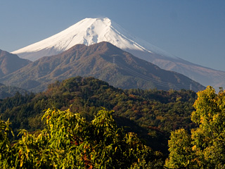 2012年11月7日の富士山写真