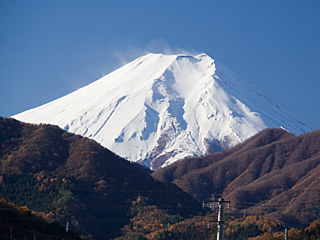 2012年11月27日の富士山写真