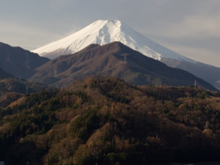 2012年12月7日の富士山写真