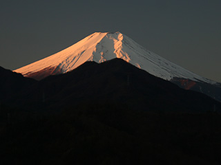 2012年12月13日の富士山写真