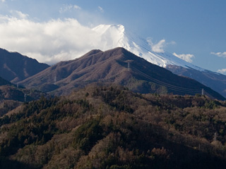 2012年12月24日の富士山写真