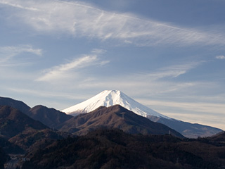 2013年1月6日の富士山写真