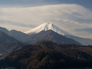 2013年1月12日の富士山写真