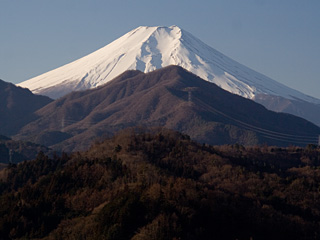 2013年1月13日の富士山写真