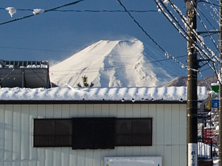 2013年1月15日の富士山写真