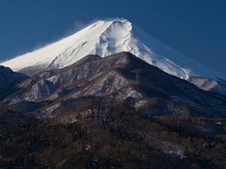 2013年1月18日の富士山写真