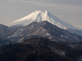 2013年1月21日の富士山写真