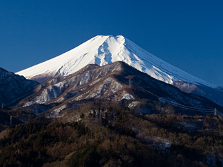 2013年1月27日の富士山写真