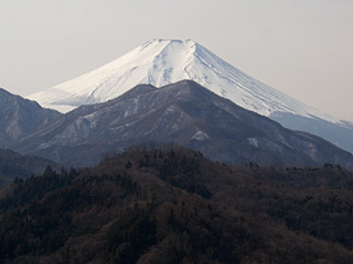 2013年2月9日の富士山写真