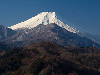 2013年2月10日の富士山写真