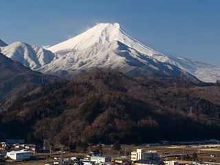 2013年2月20日の富士山写真