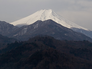 2013年3月1日の富士山写真