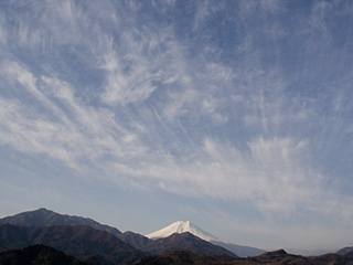 2013年3月3日の富士山写真