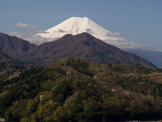 2013年4月13日の富士山写真