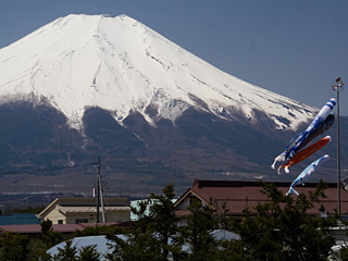 2013年4月22日の富士山写真