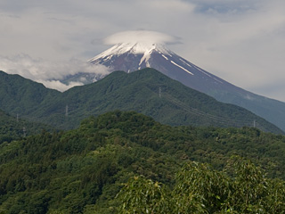 2013年6月22日の富士山写真