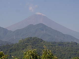 2013年8月31日の富士山写真