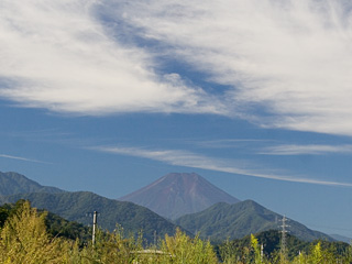 2013年9月28日の富士山写真