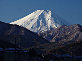 2013年12月21日の富士山写真